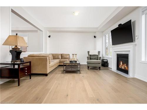 132 Drexler Avenue, Rockwood, ON - Indoor Photo Showing Living Room With Fireplace
