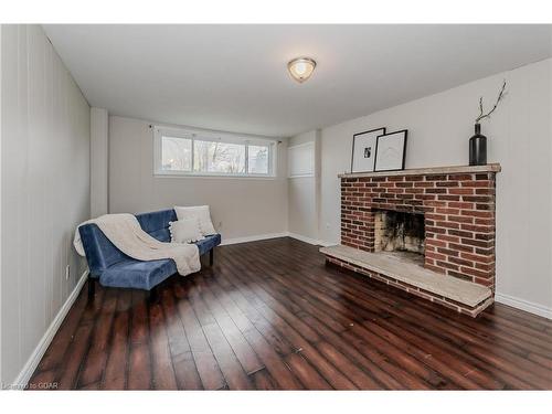 412 Woodlawn Road E, Guelph, ON - Indoor Photo Showing Living Room With Fireplace