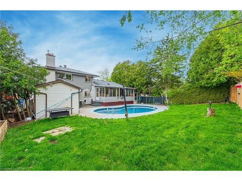 6 Carmine Place, Guelph, ON - Outdoor With In Ground Pool With Backyard With Exterior