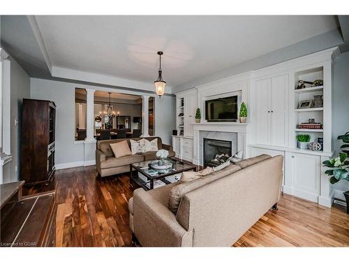 39 Hall Avenue, Guelph, ON - Indoor Photo Showing Living Room With Fireplace