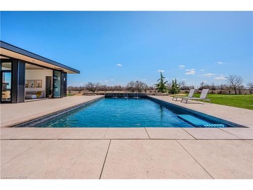 7679 6Th Line, Centre Wellington, ON - Outdoor With In Ground Pool