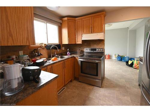 192 Marshall Park Drive, North Bay, ON - Indoor Photo Showing Kitchen With Double Sink