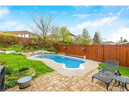 173 Hayward Court, Rockwood, ON - Outdoor With In Ground Pool With Backyard