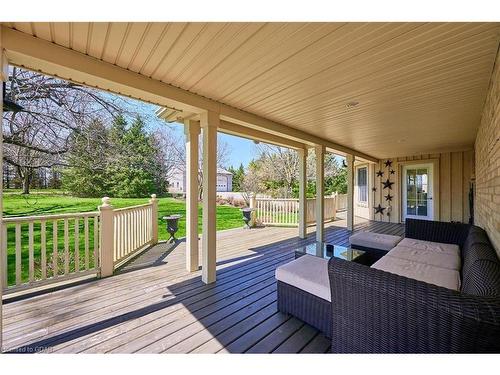 7684 Wellington 11 Road, Mapleton, ON - Outdoor With Deck Patio Veranda With Exterior