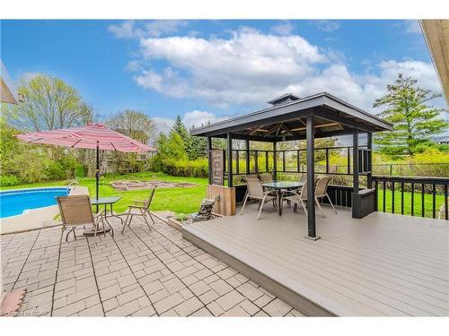 44 Ridgeway Avenue, Guelph, ON - Outdoor With In Ground Pool With Deck Patio Veranda