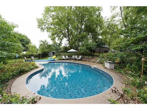 5259 Fourth Line, Rockwood, ON - Outdoor With In Ground Pool With Backyard