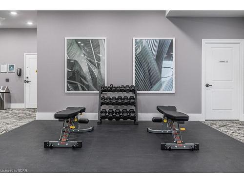 604-1880 Gordon Street, Guelph, ON - Indoor Photo Showing Gym Room