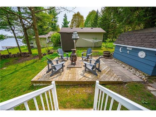 16 Third Line Road, Belwood, ON - Outdoor With Deck Patio Veranda With Backyard