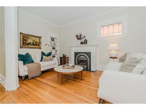 15 Robinson Avenue, Guelph, ON - Indoor Photo Showing Living Room With Fireplace