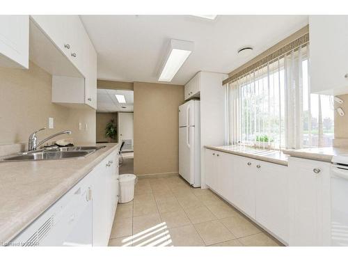 203-645 St David Street S, Fergus, ON - Indoor Photo Showing Kitchen With Double Sink