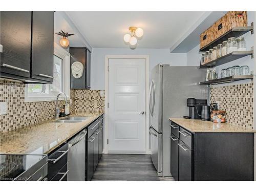251 West Acres Drive, Guelph, ON - Indoor Photo Showing Kitchen With Double Sink