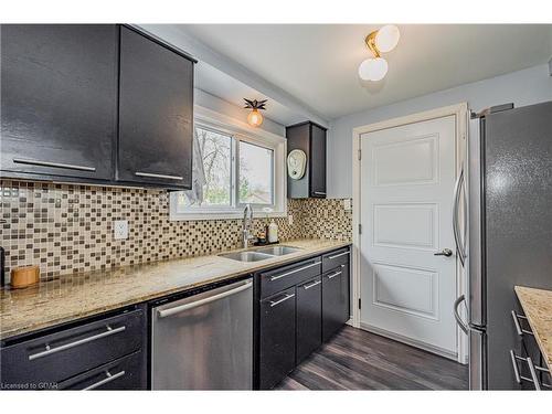 251 West Acres Drive, Guelph, ON - Indoor Photo Showing Kitchen With Double Sink