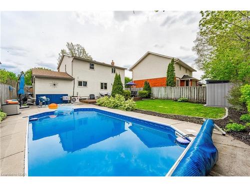 251 West Acres Drive, Guelph, ON - Outdoor With In Ground Pool With Deck Patio Veranda With Backyard With Exterior