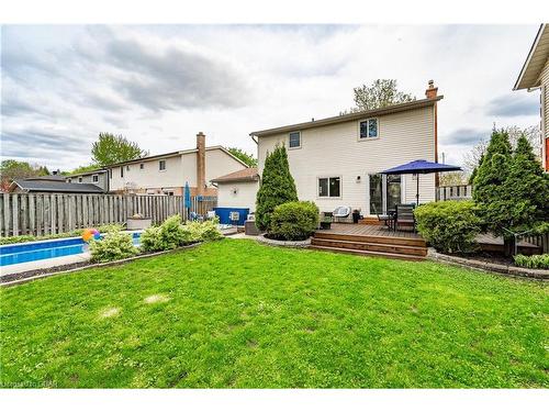 251 West Acres Drive, Guelph, ON - Outdoor With In Ground Pool With Deck Patio Veranda With Backyard With Exterior