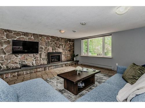 5954 Wellington Rd 7, Guelph, ON - Indoor Photo Showing Living Room With Fireplace