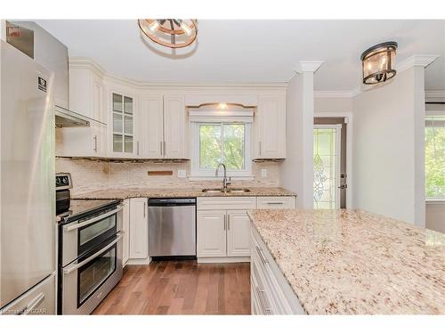 369 West Acres Drive, Guelph, ON - Indoor Photo Showing Kitchen With Stainless Steel Kitchen With Upgraded Kitchen