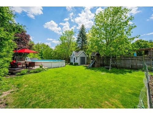 22 Carrington Place, Guelph, ON - Outdoor With Above Ground Pool With Backyard