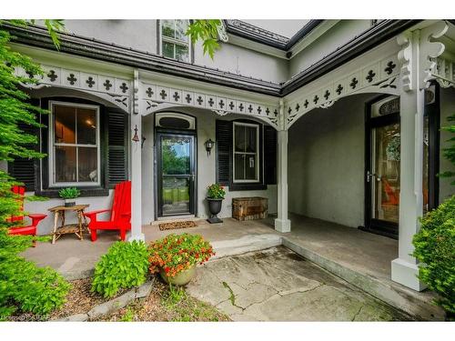 8292 Wilson Street, Guelph/Eramosa, ON - Indoor Photo Showing Living Room With Fireplace