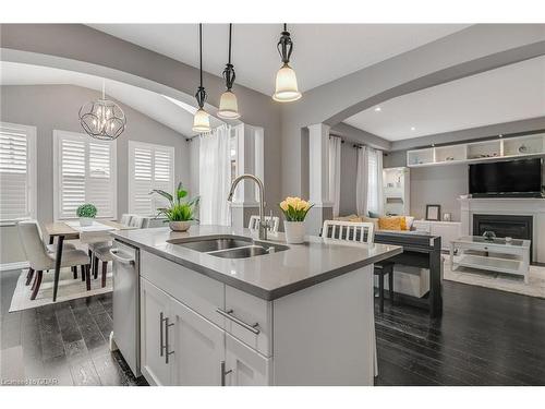 298 Tremaine Crescent, Kitchener, ON - Indoor Photo Showing Kitchen With Double Sink