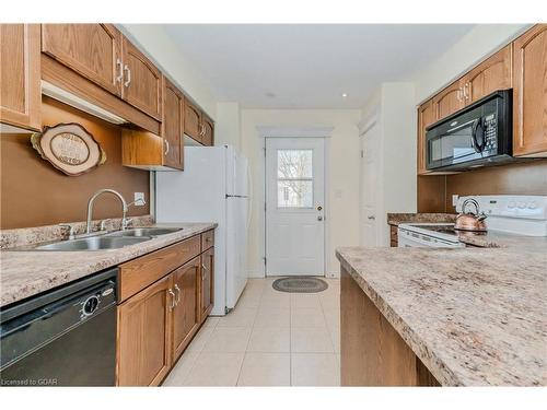 193 Carters Lane, Rockwood, ON - Indoor Photo Showing Kitchen With Double Sink