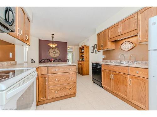 193 Carters Lane, Rockwood, ON - Indoor Photo Showing Kitchen With Double Sink