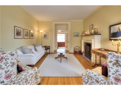 240 Union Street W, Fergus, ON - Indoor Photo Showing Living Room With Fireplace