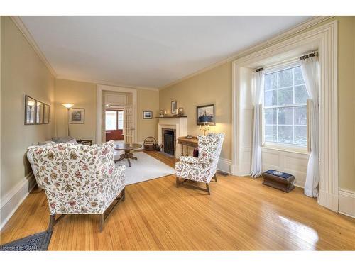 240 Union Street W, Fergus, ON - Indoor Photo Showing Living Room With Fireplace