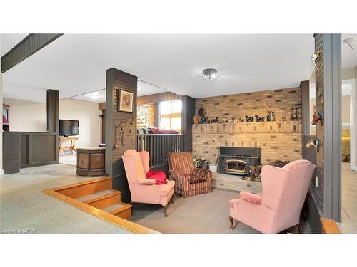 34639 Third Line, Southwold, ON - Indoor Photo Showing Living Room With Fireplace