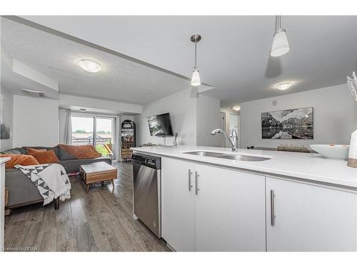 403-17 Kay Crescent, Guelph, ON - Indoor Photo Showing Kitchen With Double Sink