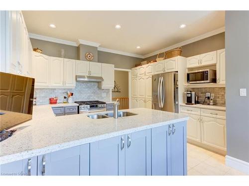 300 Mccord Street, Arthur, ON - Indoor Photo Showing Kitchen With Double Sink With Upgraded Kitchen