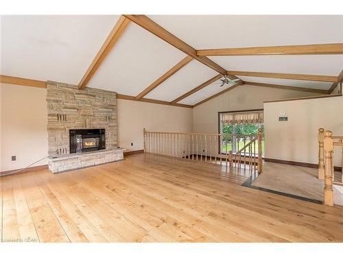 12297 25 Highway, Halton Hills, ON - Indoor Photo Showing Living Room With Fireplace