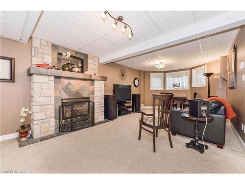 260 Forfar Street E, Fergus, ON - Indoor With Fireplace