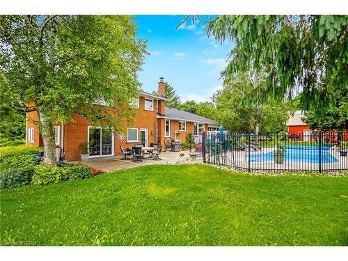 5497 Sixth Line, Erin, ON - Outdoor With In Ground Pool With Backyard