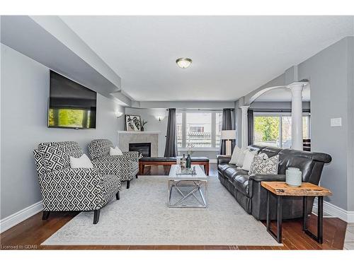 61 Marsh Crescent, Guelph, ON - Indoor Photo Showing Living Room With Fireplace