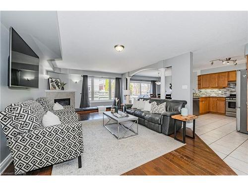 61 Marsh Crescent, Guelph, ON - Indoor Photo Showing Living Room With Fireplace