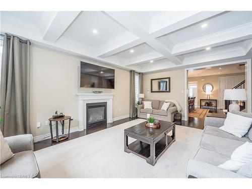 84 Mccann Street, Guelph, ON - Indoor Photo Showing Living Room With Fireplace