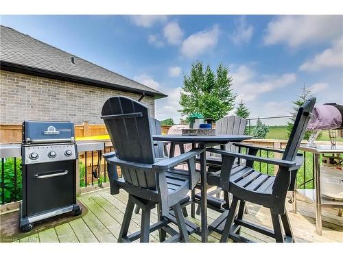 587 Hawthorne Place, Woodstock, ON - Outdoor With Deck Patio Veranda With Exterior