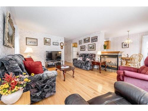 23 Cherry Blossom Circle, Guelph, ON - Indoor Photo Showing Living Room With Fireplace