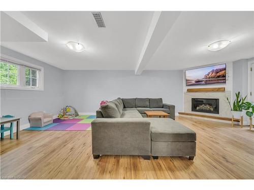 656 Drummond Drive, Saugeen Shores, ON - Indoor Photo Showing Living Room With Fireplace