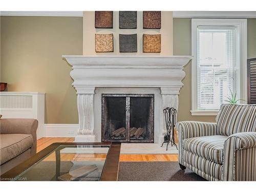 66 Grange Street, Guelph, ON - Indoor Photo Showing Living Room With Fireplace