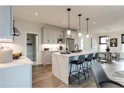 36 Rosina Lane, Thamesford, ON - Indoor Photo Showing Kitchen With Upgraded Kitchen