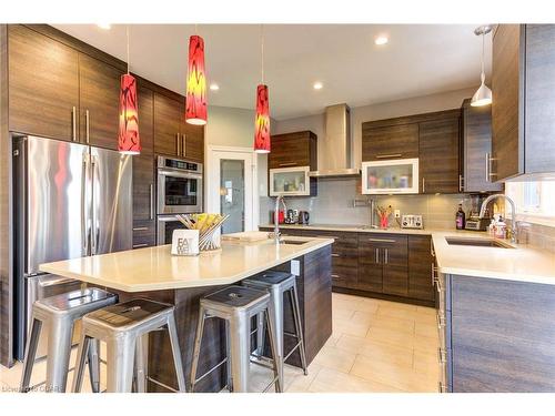 51 Creighton Avenue, Guelph, ON - Indoor Photo Showing Kitchen With Upgraded Kitchen