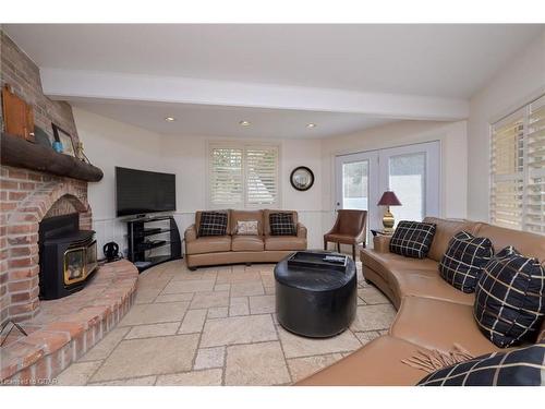 307466 Hockley Road, Hockley, ON - Indoor Photo Showing Living Room With Fireplace