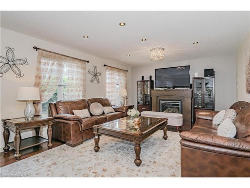 312 Colonial Drive, Guelph, ON - Indoor Photo Showing Living Room With Fireplace