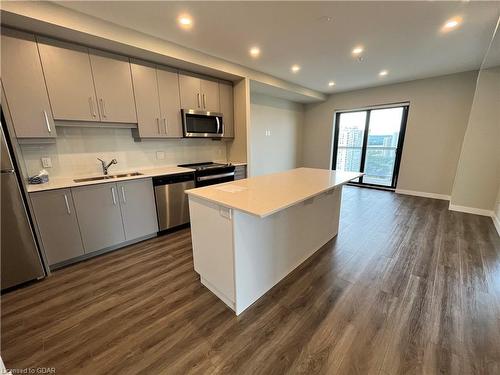 1411-15 Queen Street S, Hamilton, ON - Indoor Photo Showing Kitchen With Stainless Steel Kitchen With Double Sink