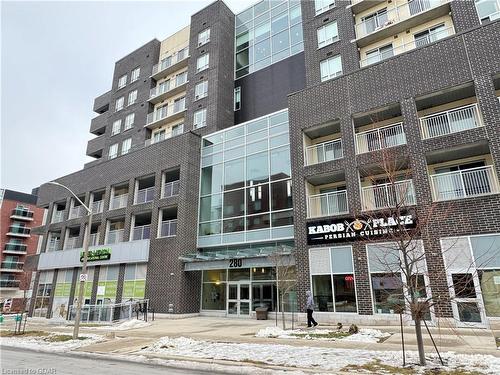 406-280 Lester Street, Waterloo, ON - Outdoor With Facade