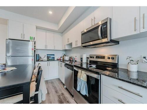 407-103 Roger Street, Waterloo, ON - Indoor Photo Showing Kitchen With Stainless Steel Kitchen