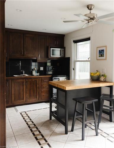 31 Bagot Street, Guelph, ON - Indoor Photo Showing Kitchen With Double Sink