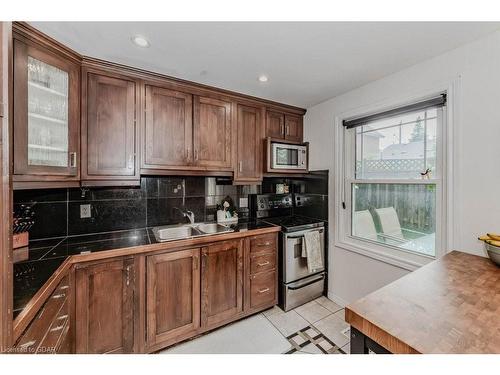 31 Bagot Street, Guelph, ON - Indoor Photo Showing Kitchen With Double Sink