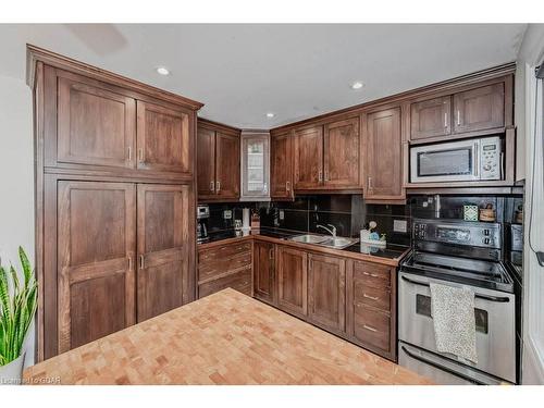 31 Bagot Street, Guelph, ON - Indoor Photo Showing Kitchen With Double Sink